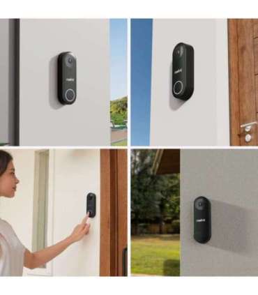 Reolink D340W Smart 2K+ Wired WiFi Video Doorbell with Chime