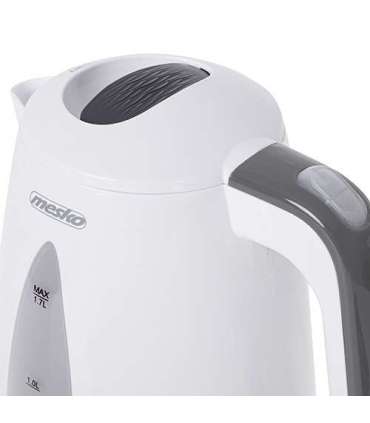 Mesko Kettle MS 1261g Electric 2200 W 1.7 L Polypropylene 360° rotational base Grey