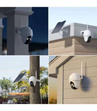 Reolink Smart 4K Pan and Tilt Camera with Spotlights Argus Series B440 Dome 8 MP 4mm H.265 Micro SD,