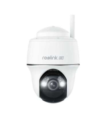 Reolink Smart 4K Pan and Tilt Camera with Spotlights Argus Series B440 Dome 8 MP 4mm H.265 Micro SD,