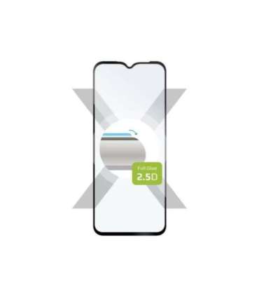 Fixed Full Cover Infinix Smart 7 HD Tempered glass Black Screen Protector