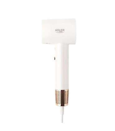 Adler Hair Dryer SUPERSPEED AD 2272 1800 W Number of temperature settings 3 Ionic function White