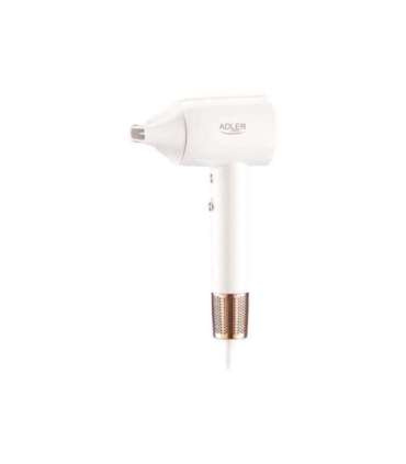Adler Hair Dryer SUPERSPEED AD 2272 1800 W Number of temperature settings 3 Ionic function White