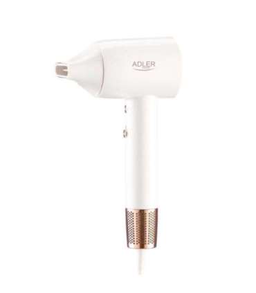 Adler Hair Dryer SUPERSPEED AD 2272 1800 W Number of temperature settings 3 Ionic function White