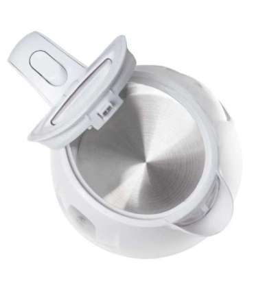 Adler Kettle AD 1373 Electric 850 W 1 L Polypropylene 360° rotational base White