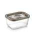 Caso Glass Vacuum Container with Plastic Lid VacuBoxx Eco M Transparent