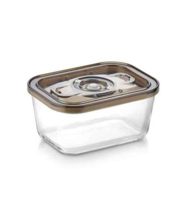 Caso Glass Vacuum Container with Plastic Lid VacuBoxx Eco M Transparent