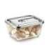 Caso Glass Vacuum Container with Plastic Lid VacuBoxx Inox XL Transparent