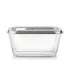 Caso Glass Vacuum Container with Plastic Lid VacuBoxx Inox XL Transparent