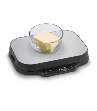 Caso Kitchen and Precision scales KitchenDuo Display type LED Black/Stainless steel