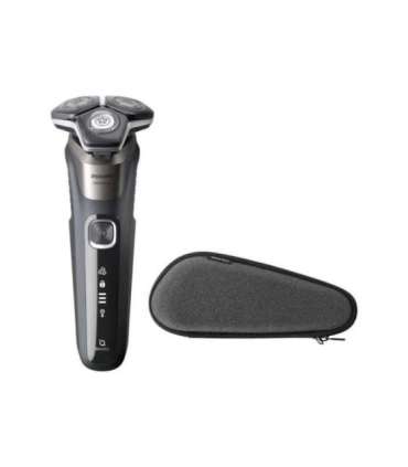 Philips Shaver S5887/30 Operating time (max) 60 min Wet & Dry Lithium Ion Charcoal Gray