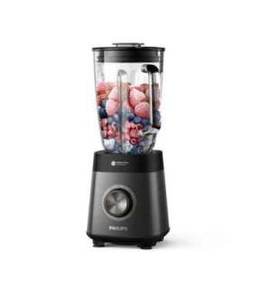 Philips Blender HR3041/00 Tabletop 1200 W Jar material Glass Jar capacity 1.5 L Ice crushing Black