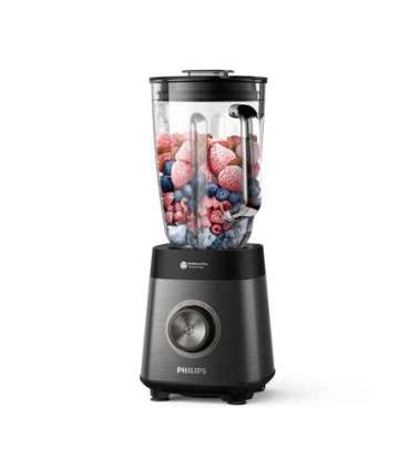 Philips Blender HR3041/00 Tabletop 1200 W Jar material Glass Jar capacity 1.5 L Ice crushing Black