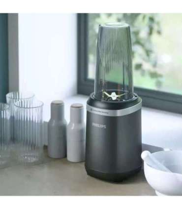 Philips Blender HR2766/00 Tabletop 1000 W Jar material Plastic Jar capacity 0.7 + 0.3 L Ice crushing Black