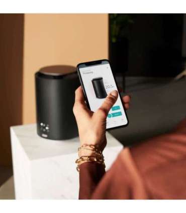 Duux Threesixty 2 Smart Fan + Heater Fan and heater 1800 W Suitable for rooms up to 30 m² Matt Black