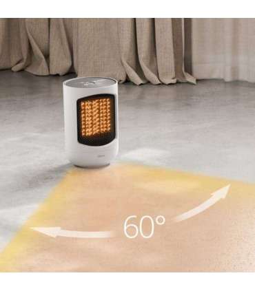 Duux Zone Personal Ceramic Heater Ceramic Heater 600/900/1500 W White IP21