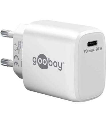Goobay 65406 Goobay USB-C PD GaN Fast Charger (20 W)