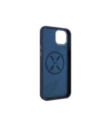 Fixed MagFlow Back cover Apple iPhone 15 Plus Liquid silicon Blue