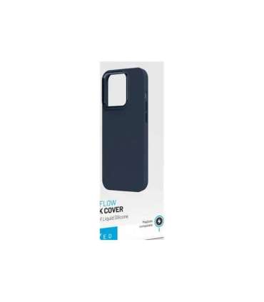 Fixed MagFlow Back cover Apple iPhone 15 Plus Liquid silicon Blue