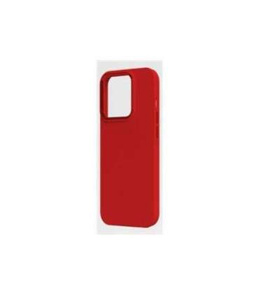 Fixed MagFlow Back cover Apple iPhone 15 Plus Liquid silicon Red