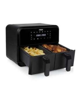 Princess Double Basket Airfryer 182068 Power 2400 W Capacity 8 L Black