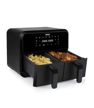 Princess Double Basket Airfryer 182068 Power 2400 W Capacity 8 L Black