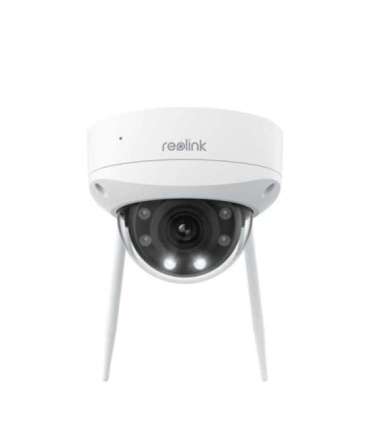 Reolink 4K Ultra HD IK10 Vandal-Proof Camera W437 Dome 8 MP 2.7-13.5mm IP67 H.265 Micro SD, Max. 512 GB