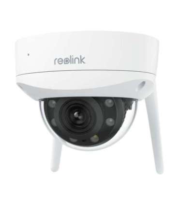 Reolink 4K Ultra HD IK10 Vandal-Proof Camera W437 Dome 8 MP 2.7-13.5mm IP67 H.265 Micro SD, Max. 512 GB