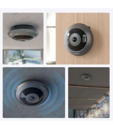 Reolink 360° Panoramic Indoor Fisheye Camera Fisheye Series W520 Fisheye 6 MP 1.98mm/F2.0 H.265 MicroSD,