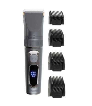 Mesko Hair Clipper with LCD Display MS 2843 Cordless Number of length steps 4 Stainless Steel