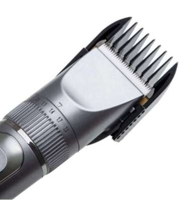 Mesko Hair Clipper with LCD Display MS 2843 Cordless Number of length steps 4 Stainless Steel