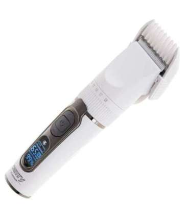 Camry Hair Clipper with LCD Display CR 2841 Cordless Number of length steps 6 White/Brown
