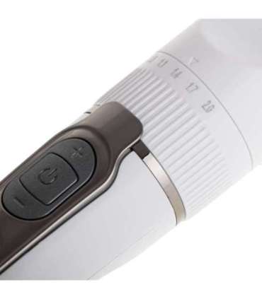 Camry Hair Clipper with LCD Display CR 2841 Cordless Number of length steps 6 White/Brown