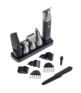 Adler 5in1 Men’s Grooming Kit AD 2946 Cordless Number of length steps 4 Black/Stainless Steel