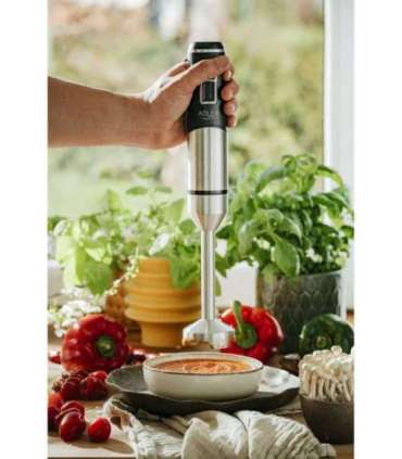 Adler Hand Blender AD 4628 Hand Blender 1900 W Ice crushing Stainless Steel/Black