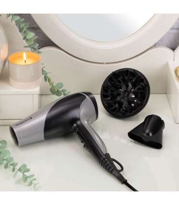 Remington Hair Dryer D3190S 2200 W Number of temperature settings 3 Ionic function Diffuser nozzle |