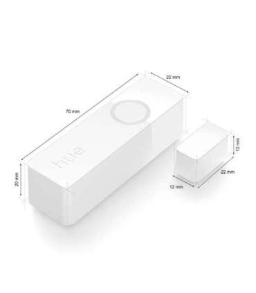 Philips Hue Contact sensor, 2pcs pack White