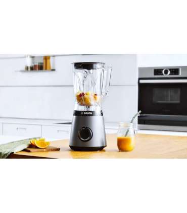 Bosch Blender MMB6141S VitaPower Series 4 Tabletop 1200 W Jar material Tritan Jar capacity 1.5 L Silver
