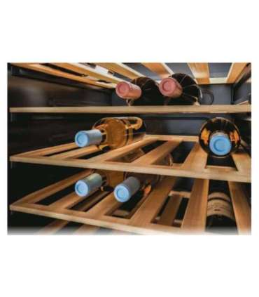 Candy Wine Cooler CWC 200 EELW/NF Energy efficiency class G Free standing Bottles capacity 81 Black