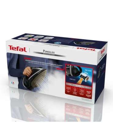 TEFAL FV8062 Puregliss Steam Iron 3000 W Water tank capacity 0.27 ml Continuous steam 50 g/min Steam boost