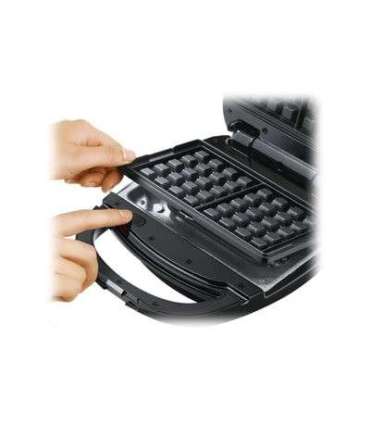 TEFAL Sandwich Maker SW342D38 700 W Number of plates 3 Black/Stainless Steel