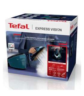 TEFAL Ironing System SV8151 Express Vision 2800 W 1.8 L 7 bar Auto power off Vertical steam function |