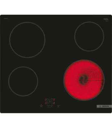 Bosch Hob PKE61RBA2E Electric Number of burners/cooking zones 4 Touch Timer Black