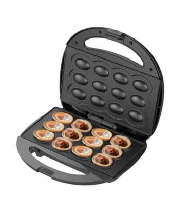 Adler Nut Cookie Maker AD 3071 750 W Number of pastry 12 Nuts Black