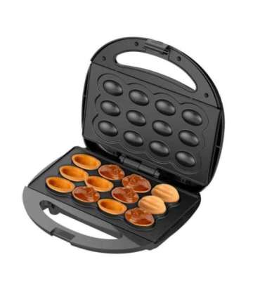 Adler Nut Cookie Maker AD 3071 750 W Number of pastry 12 Nuts Black