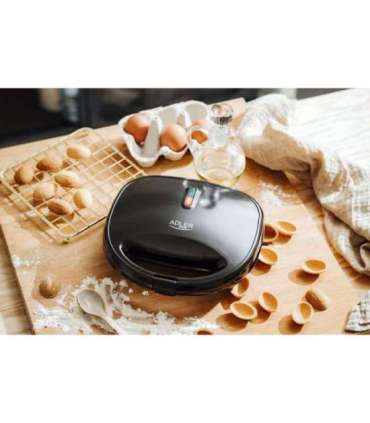 Adler Nut Cookie Maker AD 3071 750 W Number of pastry 12 Nuts Black