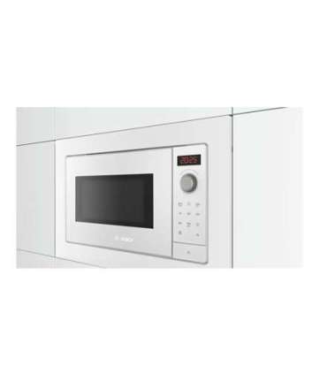 Bosch Microwave Oven BFL623MW3 Built-in 20 L 800 W Convection White