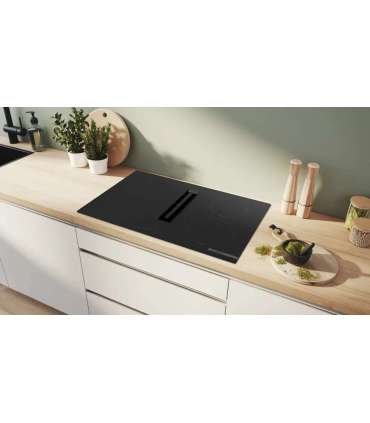 Bosch PVS811B16E Induction hob with integrated ventilation system 80 cm Number of burners/cooking zones 4 B |