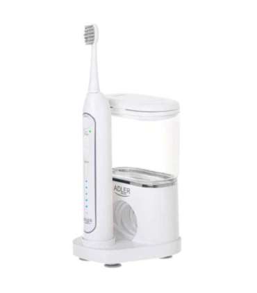 Adler 2-in-1 Water Flossing Sonic Brush AD 2180w Rechargeable For adults Number of brush heads included 2 |