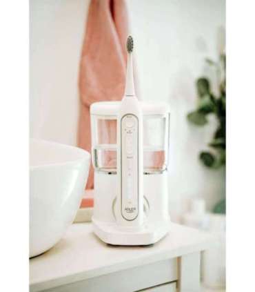 Adler 2-in-1 Water Flossing Sonic Brush AD 2180w Rechargeable For adults Number of brush heads included 2 |